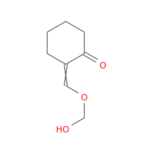 Cyclohexanone, 2-(hydroxymethoxymethylene)-