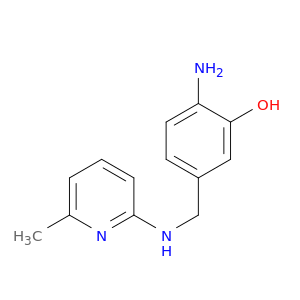 Phenol, 2-amino-5-[[(6-methyl-2-pyridinyl)amino]methyl]-
