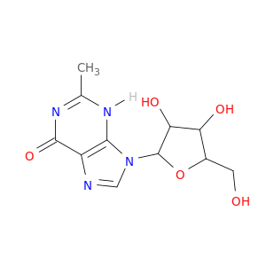 9-[3,4-dihydroxy-5-(hydroxymethyl)oxolan-2-yl]-2-methyl-3H-purin-6-one
