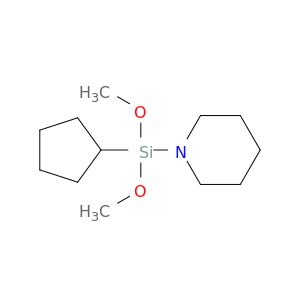 Piperidine, 1-(cyclopentyldimethoxysilyl)-