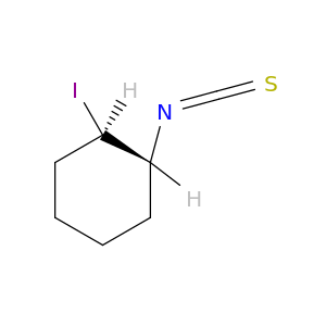 Cyclohexane, 1-iodo-2-isothiocyanato-, trans-