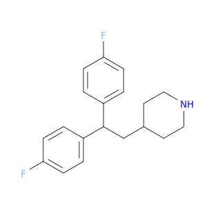 Piperidine, 4-[2,2-bis(4-fluorophenyl)ethyl]-