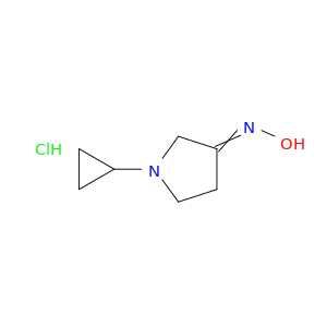 N-(1-Cyclopropylpyrrolidin-3-ylidene)hydroxylamine Hydrochloride