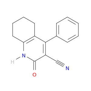 3-Quinolinecarbonitrile, 1,2,5,6,7,8-hexahydro-2-oxo-4-phenyl-