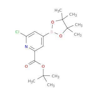 2-(t-Butoxycarbonyl)-6-chloropyridine-4-boronic acid, pinacol ester