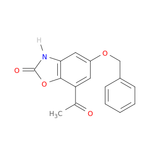 2(3H)-Benzoxazolone, 7-acetyl-5-(phenylmethoxy)-