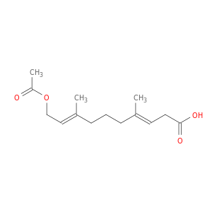3,8-Decadienoic acid, 10-(acetyloxy)-4,8-dimethyl-, (E,E)-