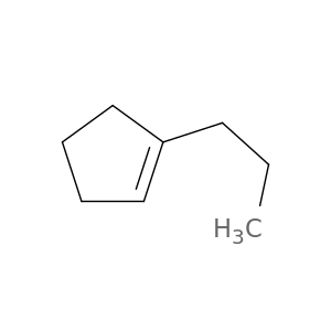 Cyclopentene, propyl-