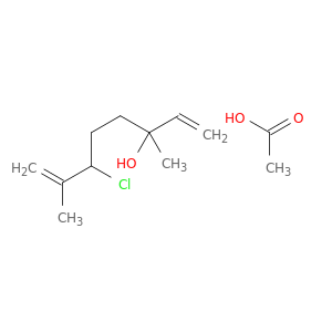 1,7-Octadien-3-ol, 6-chloro-3,7-dimethyl-, acetate