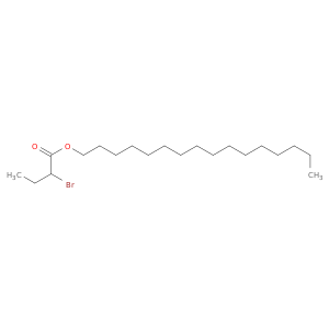 Butanoic acid, 2-bromo-, hexadecyl ester