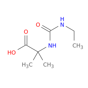 2-[(ethylcarbamoyl)amino]-2-methylpropanoic acid