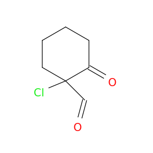 Cyclohexanecarboxaldehyde, 1-chloro-2-oxo-