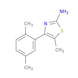 4-(2,5-二甲基苯基)-5-甲基噻唑-2-胺