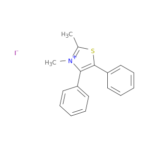 Thiazolium, 2,3-dimethyl-4,5-diphenyl-, iodide