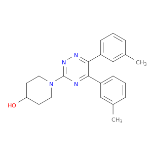 4-Piperidinol, 1-[5,6-bis(3-methylphenyl)-1,2,4-triazin-3-yl]-
