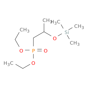 Phosphonic acid, [2-[(trimethylsilyl)oxy]propyl]-, diethyl ester