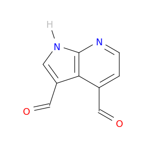 1H-Pyrrolo[2,3-b]pyridine-3,4-dicarbaldehyde