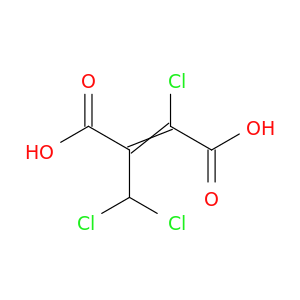 2-Butenedioic acid, 2-chloro-3-(dichloromethyl)-