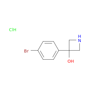 3-(4-Bromophenyl)azetidin-3-ol hydrochloride