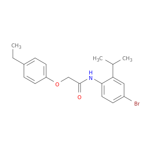 N-(4-Bromo-2-isopropylphenyl)-2-(4-ethylphenoxy)acetamide
