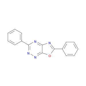 Oxazolo[4,5-e]-1,2,4-triazine, 3,6-diphenyl-
