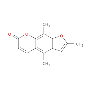7H-Furo[3,2-g][1]benzopyran-7-one, 2,4,9-trimethyl-