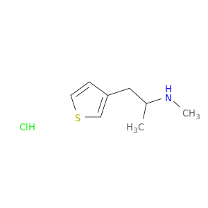 methyl[1-(thiophen-3-yl)propan-2-yl]amine hydrochloride