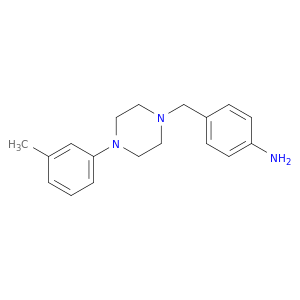 4-{[4-(3-Methylphenyl)piperazin-1-yl]methyl}aniline
