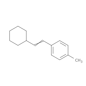Benzene, 1-(2-cyclohexylethenyl)-4-methyl-