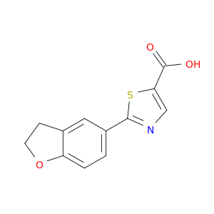 2-(2,3-Dihydro-1-benzofuran-5-yl)-1,3-thiazole-5-carboxylic Acid