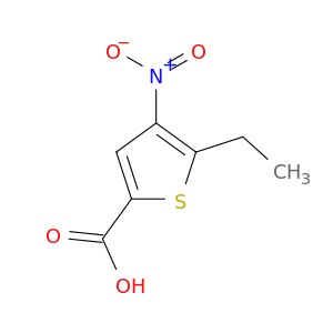 2-Thiophenecarboxylic acid, 5-ethyl-4-nitro-