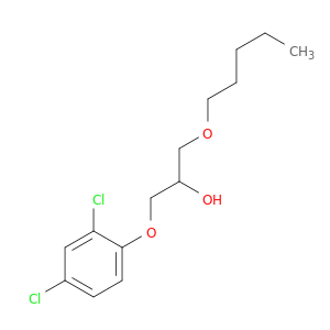2-Propanol, 1-(2,4-dichlorophenoxy)-3-(pentyloxy)-
