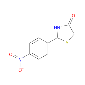 4-Thiazolidinone, 2-(4-nitrophenyl)-