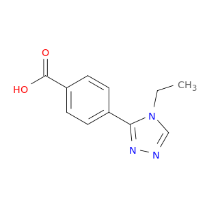 4-(4-ethyl-4H-1,2,4-triazol-3-yl)benzoic acid