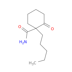 Cyclohexanecarboxamide, 2-oxo-1-pentyl-