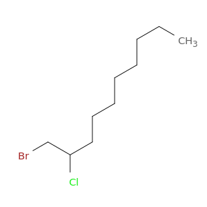 Decane, 1-bromo-2-chloro-