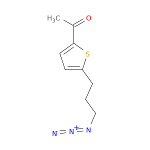 Ethanone, 1-[5-(3-azidopropyl)-2-thienyl]-