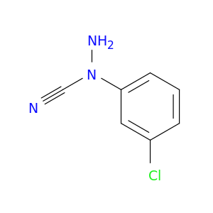 Hydrazinecarbonitrile, 1-(3-chlorophenyl)-