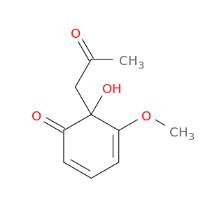 6-hydroxy-5-methoxy-6-(2-oxopropyl)cyclohexa-2,4-dien-1-one