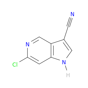 6-氯-1H-吡咯并[3,2-c]吡啶-3-甲腈