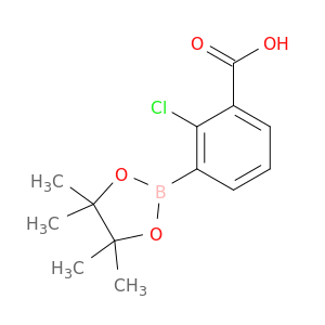 苯甲酸,2-氯-3-(4,4,5,5-四甲基-1,3,2-二恶英罗拉-2-基)-