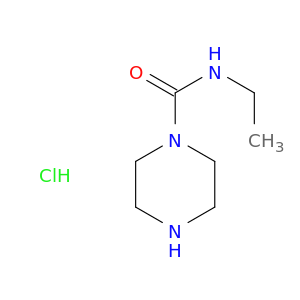 1-哌嗪羧酰胺,N-乙基,盐酸盐(1：1)