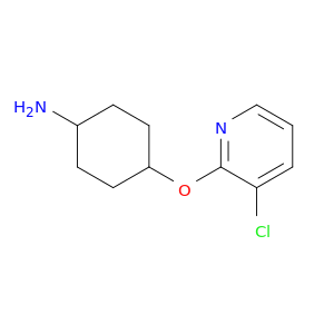 4-[(3-chloropyridin-2-yl)oxy]cyclohexan-1-amine