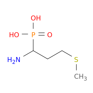 Phosphonic acid, [1-amino-3-(methylthio)propyl]-