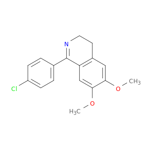 1-(4-CHLOROPHENYL)-6,7-DIMETHOXY-3,4-DIHYDROISOQUINOLINE