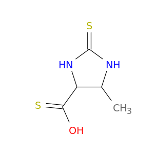 4-Imidazolidinecarbothioicacid, 5-methyl-2-thioxo-