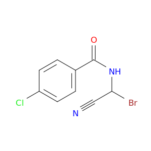 Benzamide, N-(bromocyanomethyl)-4-chloro-