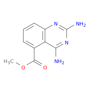 5-Quinazolinecarboxylicacid, 2,4-diamino-, methyl ester