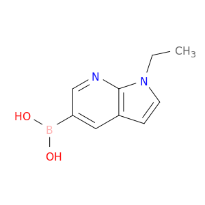 (1-Ethyl-1H-pyrrolo[2,3-b]pyridin-5-yl)boronic acid