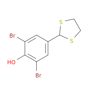 Phenol,2,6-dibromo-4-(1,3-dithiolan-2-yl)-